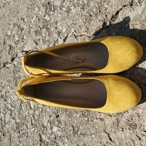 Yellow Allegra K heels